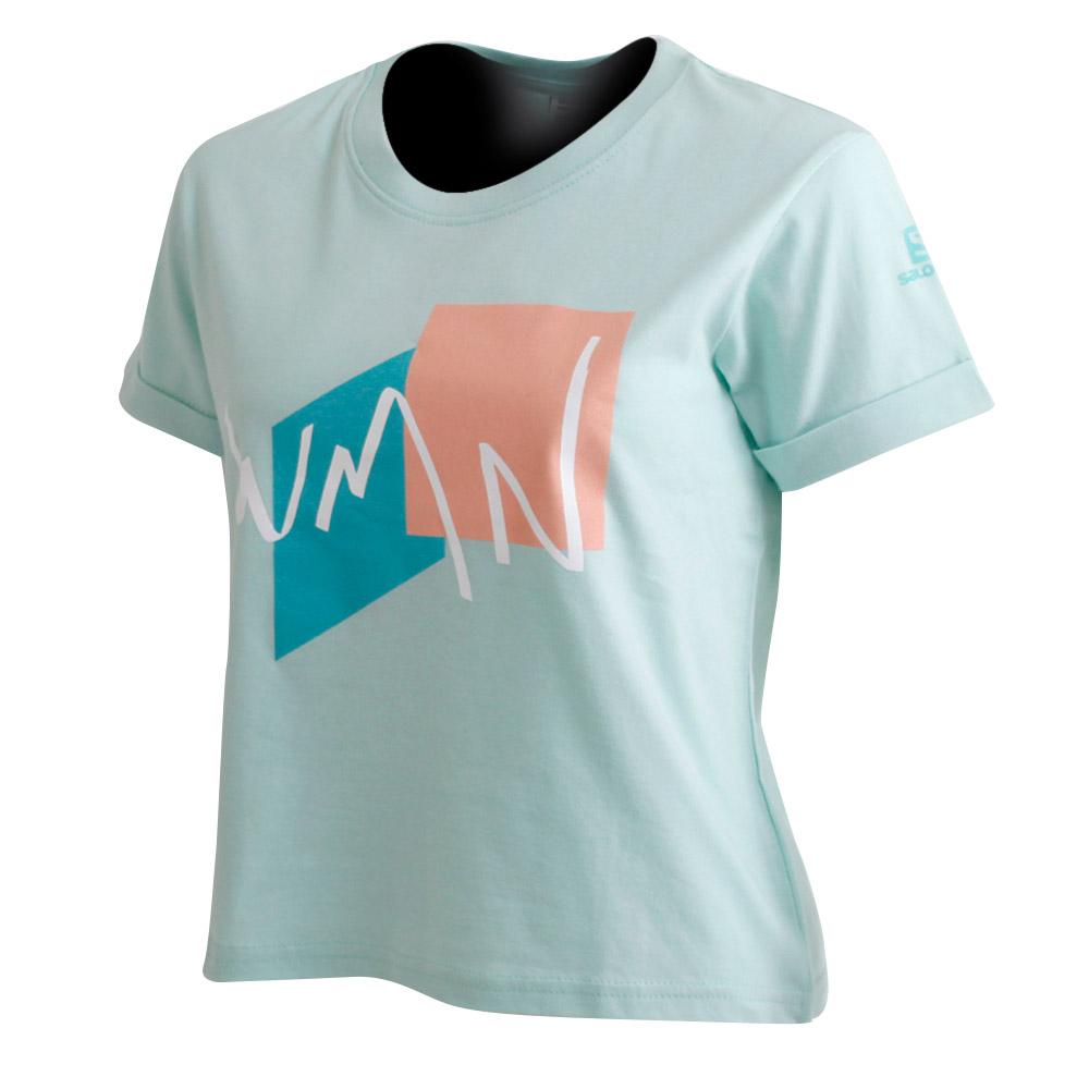 Salomon Israel WMN CROPPED TEE - Womens T shirts - Multicolor (LQCT-75364)